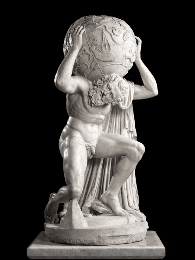 The Farnese Atlas sculpture